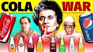 The Indian Cola War  The Epic Clash | Coca Cola | Thums Up | Parle | Campa Cola | Pepsi  Live Hindi