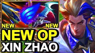 Wild Rift China Xin Zhao Jungle - 22KILL NEW BROKEN OP XINZHAO BUILD RUNES - Sovereign Rank Gameplay