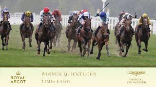 Quickthorn Wins The Duke Of Edinburgh Stakes | Royal Ascot 2021