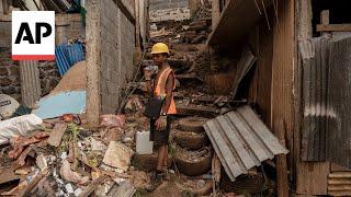 AP reporter at the scene of massive destruction from Cyclone Chido in Mayotte