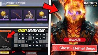 *NEW* Mythic Ghost Upgraded Final Look + FREE CP Event + Secret Redeem Code & More! Codm S7