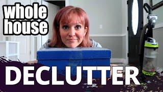 WHOLE HOUSE DECLUTTER WITH ME | ORGANIZE & CLEANING MOTIVATION W/ FRUGAL FIT MOM