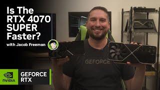 Is the GeForce RTX 4070 SUPER FASTER than an RTX 3090? | GeForce Fact or Fiction