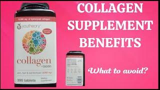 BENEFITS OF COLLAGEN DIETARY SUPPLEMENT AND WHAT TO AVOID?