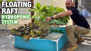 How to Build a Floating Raft Hydroponic System