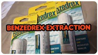 HOW TO EXTRACT BENZEDREX (Propylhexadrine/Benzedrex Extraction Explanation)