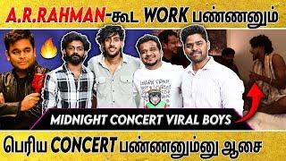 Midnight Concert Viral Boys - ஒரு பெரிய Music Director-கூட work பண்ணிட்டு இருக்கேன் #suryanfm