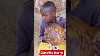 Rural African way of making sour milk @african village apese subscribe #shorts2023