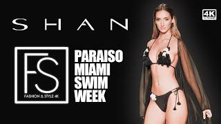 SHAN Spring/Summer 2024 Miami Swim Week Priscilla Ricart in slow motion 4K Full Show Interview