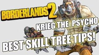 Best Skills Tree For Krieg The Psycho: Mania Class Set Up Tutorial: Borderlands 2