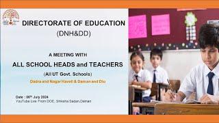 Regarding NAS Preparation  For All HMs & Teachers (All UT Govt. Schools) DNH&DD At 04:00 PM