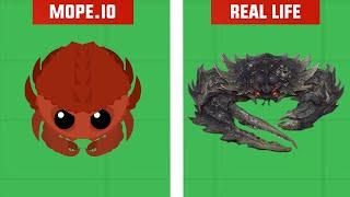 MOPE IO VS REAL LIFE(MYTHOLOGY)#2