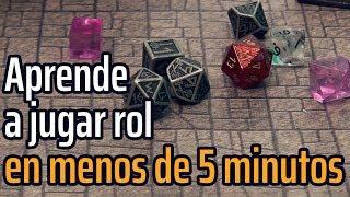 Aprende a jugar rol en menos de 5 minutos #A Jugar [1]