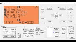 How to setup a perf cut condition on a graphtec cutter