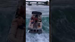 Pontoon Boats in Big Waves