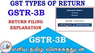 GSTR 3B IN TAMIL | GST FILE RETURN GSTR 3B IN TAMIL | GSTR3B FILE RETURN EXPLANATION IN TAMIL