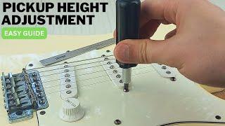 How to Adjust Guitar Pickup Height: Easy Step-by-Step Guide