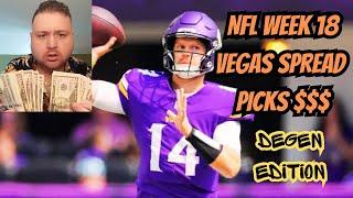 NFL WEEK 18 PICKS AGAINST THE SPREAD | BEST BETS