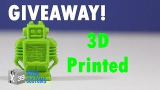 Ultimaker 2 : 3D Printed Robot (GIVEAWAY!)