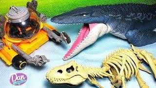 New Mosasaurus Quest for Indominus Rex Play Set! Jurassic World Fallen Kingdom Dinosaur Toys