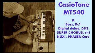 live looping with Casio mt 540
