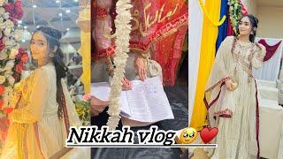 Nikkah Day is finally here || congratulations NomanBhai & kainat bhabhi ️|| Bushraaltafvlog