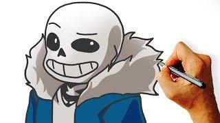 How to Draw Sans from Undertale Step by Step for Beginners