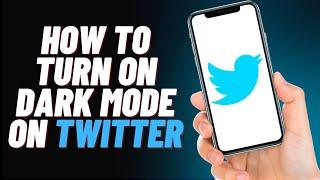 How To Turn On / Off Twitter Dark Mode (QUICK)