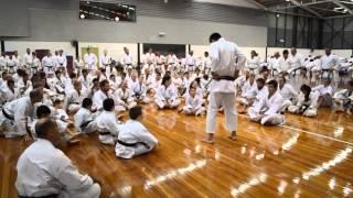 JKA HQ Instructor Okuma Koichiro Shihan at All JKA National Seminar