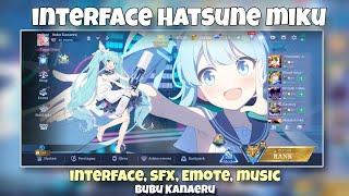 Script Interface Hatsune Miku Blue Archive | Patch Chip 2024