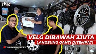 Pantes Rame! Disini Tempatnya Velg Second Murah, Ada Yang 1,5Juta 1 Set