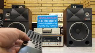 Test bộ nghe nhạc bãi loa JBL 4425Mkii, Ampli Sansui 9090, CD Sony 777ESJ