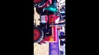 Girls Driving Mahindra Yuvraj tractor