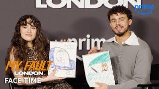 Asha Banks and Matthew Broome Draw Each Other | My Fault: London | Prime Video