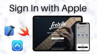 Sign In With Apple Tutorial (Swift, Xcode 12, 2022) - iOS Development
