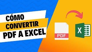 Cómo convertir PDF a Excel #excelformulas #excel #excelavanzado