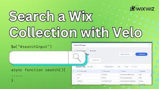 How to make a Dynamic Search Bar for Wix Data Collections | Wix Website Tutorial (Velo)