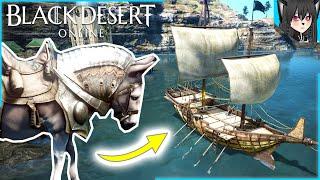 BDO - Donkey Full of Money to a Sailboat | MMO Slice of Life