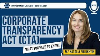 Discussing the Corporate Transparency Act (CTA): What You Need to Know!