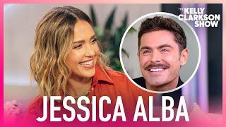 Jessica Alba Did TikTok Dance With Zac Efron & Her Kids Couldn't Believe It