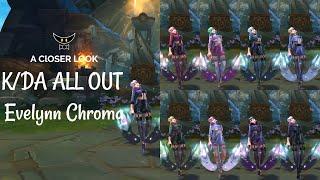 K/DA ALL OUT Evelynn Chromas