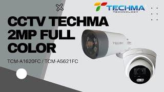 CCTV Techma 2MP Full Color - UNBOXING