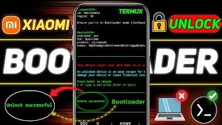 Redmi , POCO , Xiaomi Unlock BOOTLOADER || Using Termux || Without PC || TWRP Install