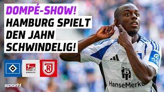 Hamburger SV - SSV Jahn Regensburg | 2. Bundesliga Tore und Highlights 5. Spieltag