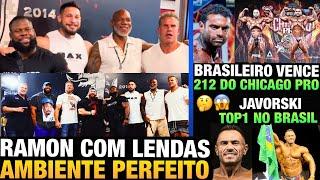 JAVORSKI TOP1 + RAMON JUNTO COM JAY CUTLER, FLEX LEWIS E OUTRAS LENDAS NO EUA E MUITO MAIS