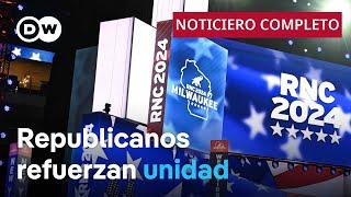  DW Noticias del 17 de julio: Trump recibe respaldo de sus exrivales  [Noticiero completo]