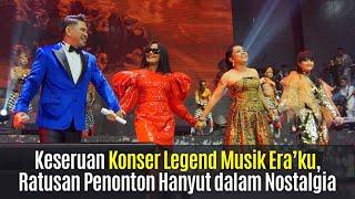 Keseruan Konser Legend Musik Era’ku, Ratusan Penonton Hanyut dalam Nostalgia