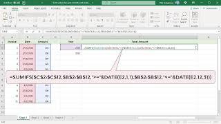 How to Sum values by year, month and week in Excel - Office 365