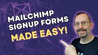 Add Mailchimp Sign-up Forms To Your WordPress Website FAST and EASY!