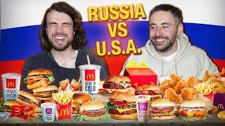 Trying Russian McDonald's Menu (BEFORE MCDONALDS LEFT RUSSIA) 